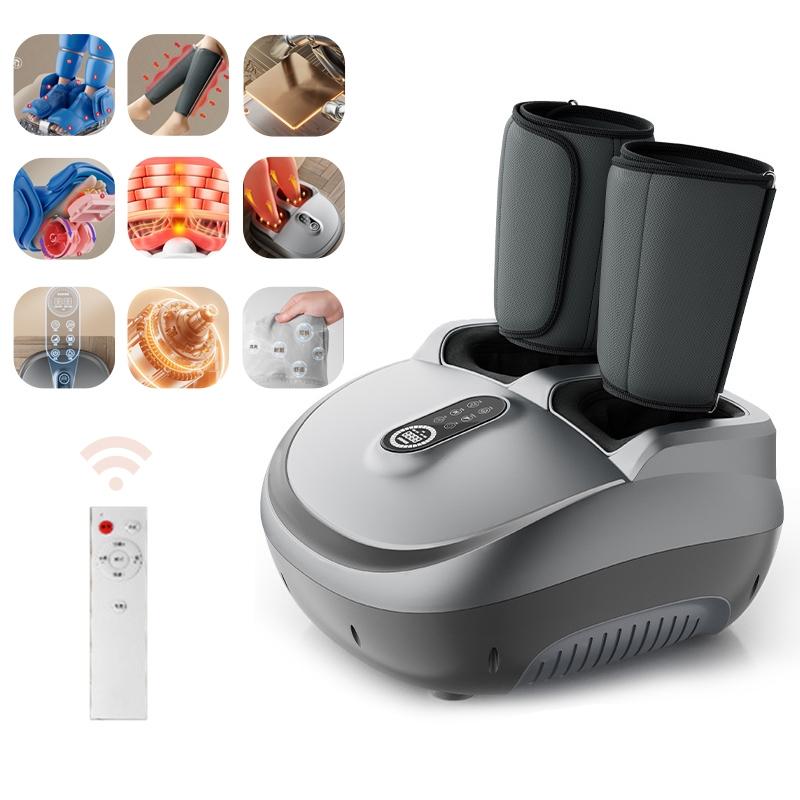 Jinkairui Electric Foot Massager Soothing Shiatsu Foot Massage with Adjustable Air Pressure Heat, Relieves Relexation