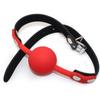 Adult Slave Harness Silicone Ball Open Mouth Gag BDSM Bondage Fetish Mouth Restraint Sex Toy for Woman Exotic