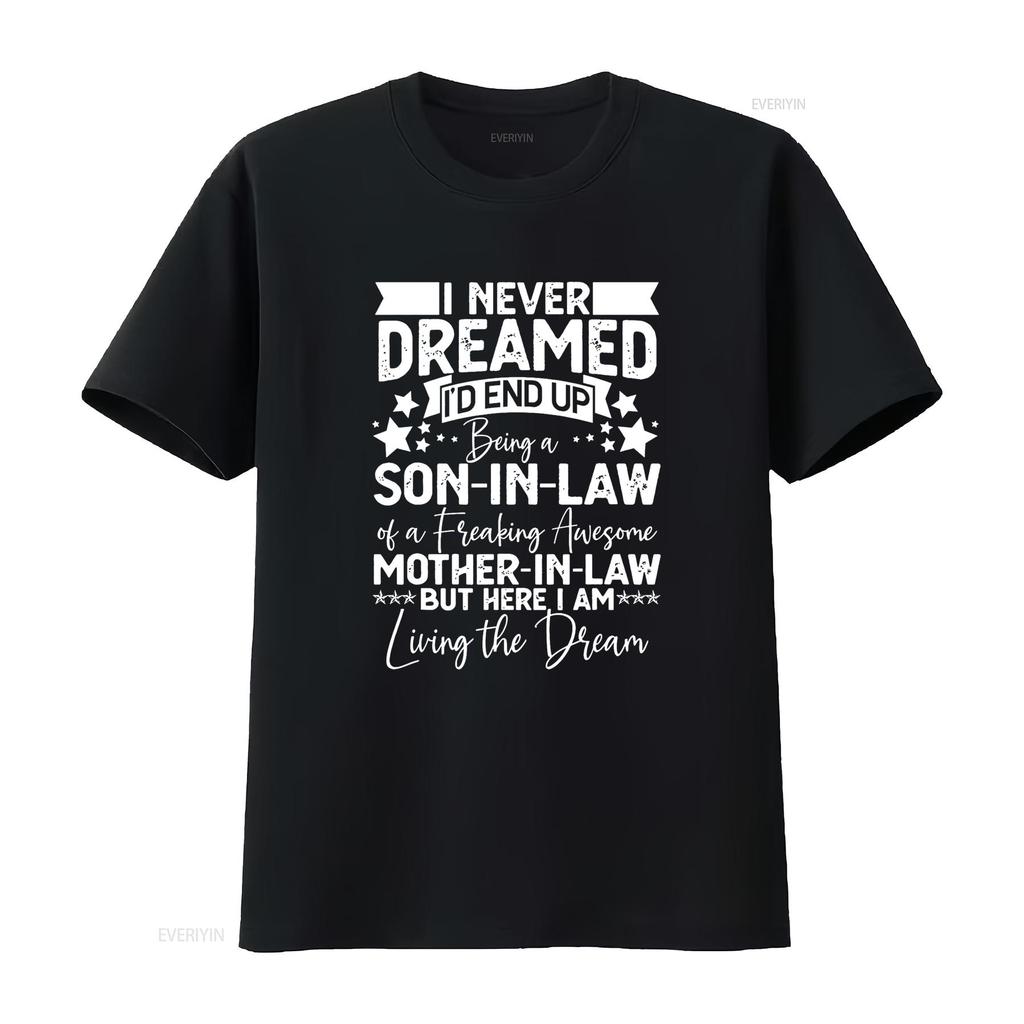 Lustige Schwiegersohn Geburtstagsideen Tolles Mutter T-Shirt vintage gewaschen Streetwear Atmungsaktiv Leicht modisch Weich