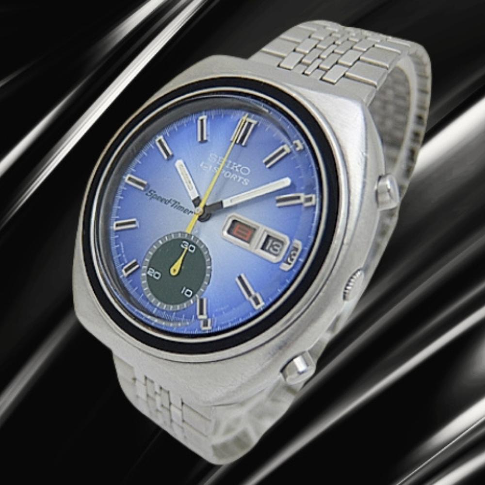 Seiko 5 SPORTS Speed Timer 6139-8000 Used