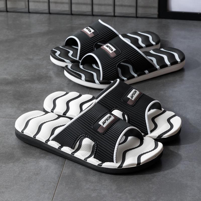 Herren Übergröße Rutschfeste Massage-Slipper - Dicke Sohle EVA Indoor Sommer-Pantoletten