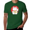 Ramen Noodles Cat TShirt quick drying blue archive men clothings