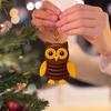 2025 Christmas Tree Ornament, DIY Colorful Button Tree Kit Xmas Hanging Ornaments for Christmas Party Tree Window Decorations