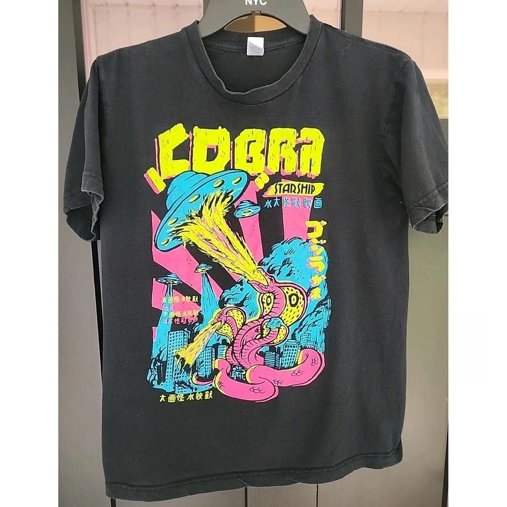 Vintage COBRA STARSHIP Concert T-Shirt Tour Short Sleeve SG139 Unisex T-Shirt XXXXL