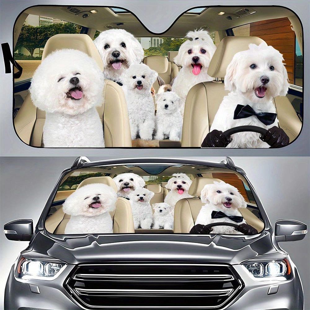 Universal Front Windshield Aluminum Foil Sunshade - Easy Installation & Storage