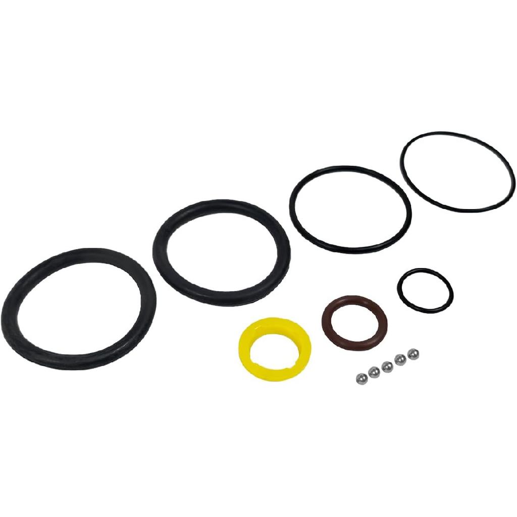 Trim Tilt Cylinder Rebuild Seal Kit Compatible with Mercury Mariner Force Cylinders 40-120HP 1988-2006, Replace 813432A3