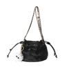 Minimalist Bucket Bag For Women With Chain Strap In Pu Leather For Daily Use