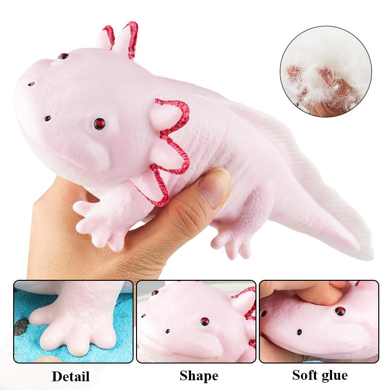 Oenux Insect Animal Wild Reptile Model Lizard Crocodiles Action Figures Soft Cotton Cute Fun Halloween Education Toy Kid Gift