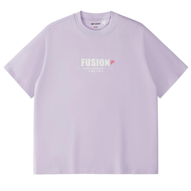 FILA FUSION Unisex Knit Short Sleeve T-Shirt M