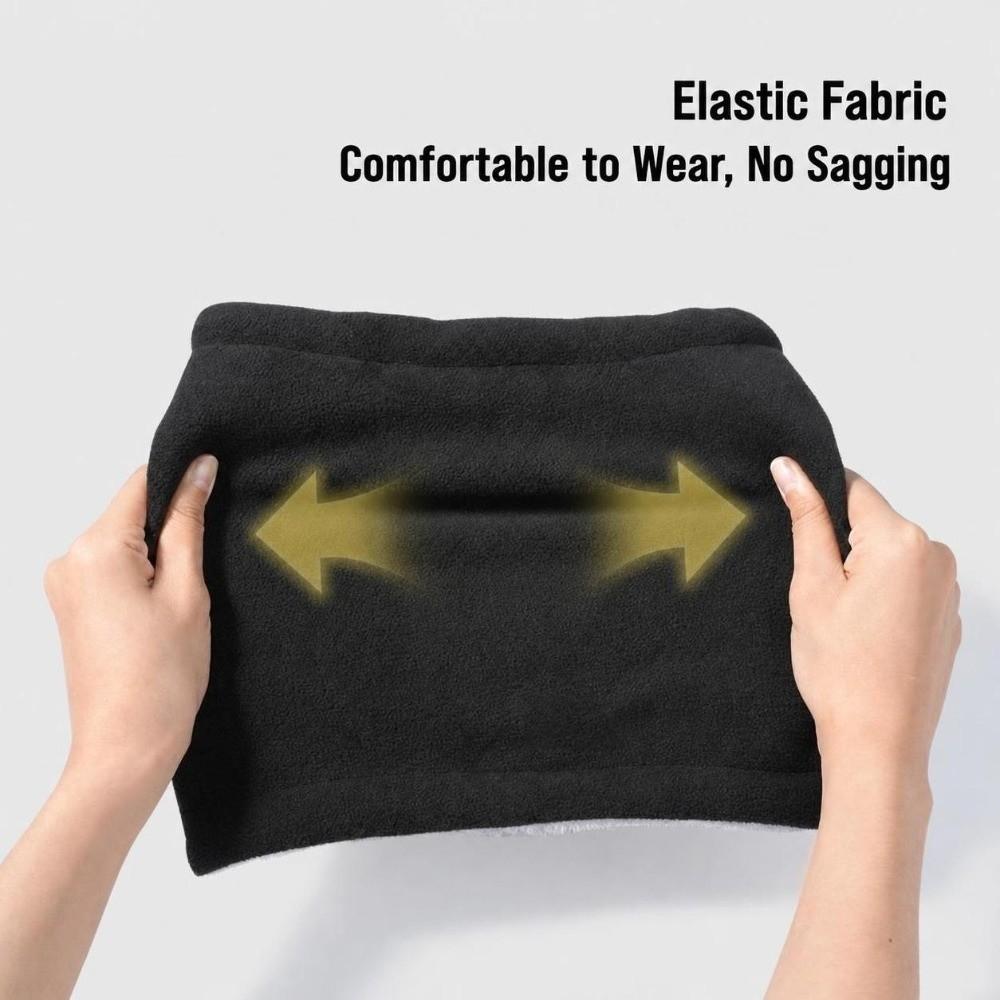 Fleece Lining Fleece Neck Scarf Thickened Face Cover Outdoor Warmer Cycling Neck Warmer Motorcycle