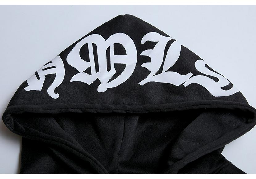 2024 European & American Streetwear Women's Zippered Hooded Sweatshirt