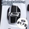 C63D Vehicles Door Stabilizer Lock Cover For LC LS LX RX UX Noise Reduction Anti Shake Regulator Easy Installation Metal Mixture