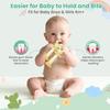 Silicone Hand Teether Washable Kids Teething Toys Comfortable Teether Gloves  For Infant