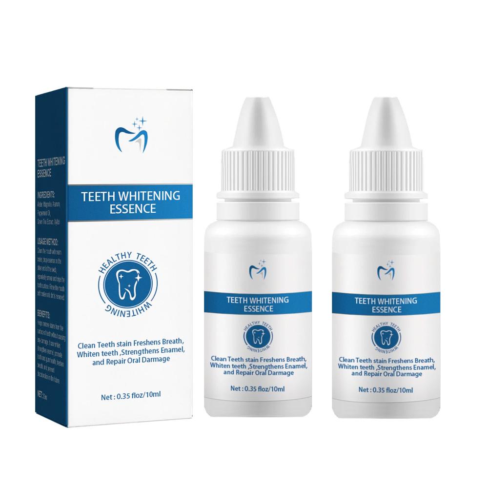 

Есенція для відбілювання зубів Видалення нальоту Усуває жовті плями від диму від чаю Освіжає неприємний запах з рота Сироватка для корекції кольору зубів