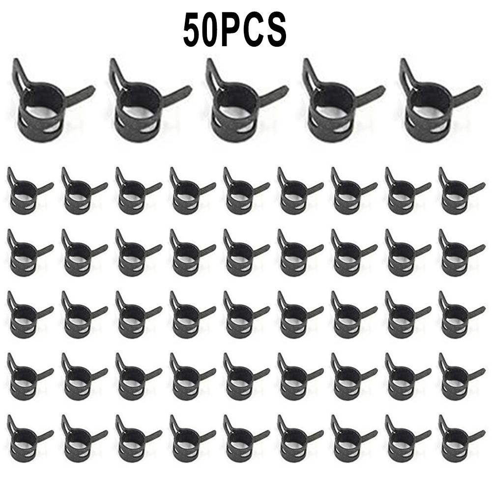 Spring Hose Clips Mini Hose Hardware Hose Clip Self Clamping Water Pipe