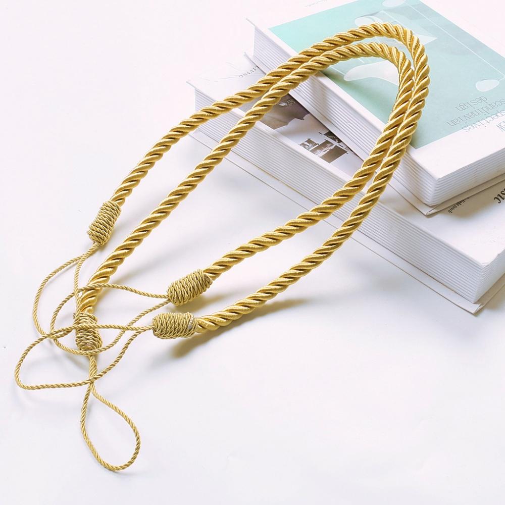 2 Stück Vorhang Raffhalter Seile Raffhalter Handgefertigte Vorhang Halter Clips Heimzubehör Dekorativ