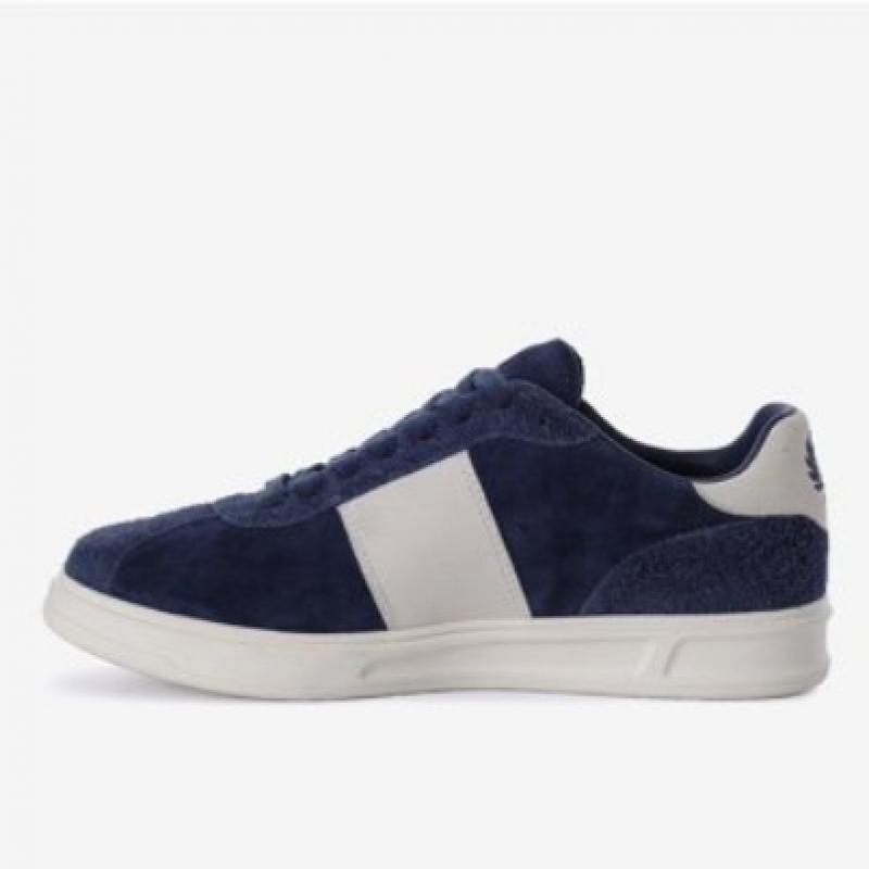 Fred Perry Men S SneakerS B4 Leather Suede Sfpm2519315 X86