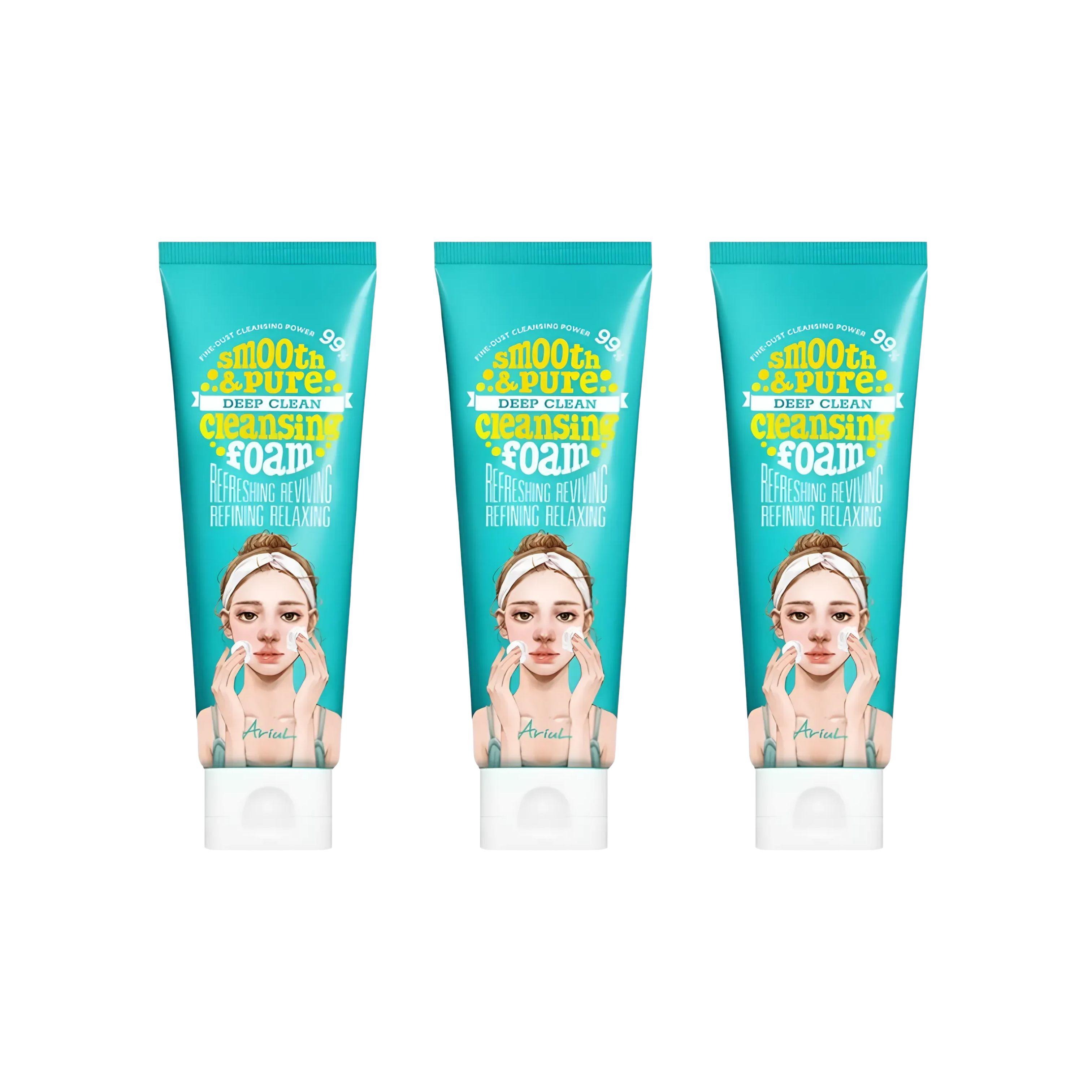 ARIUL Advanced Botanical Refreshing Gel Wash Triple Set (120ml * 3PCS)