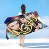 Lngshot Hip-Hop Group Beach Towel Colorful Bath Towels For Girl Microfiber Quick Dry Custom Sand Free Beach Yoga Spa Gym Pool