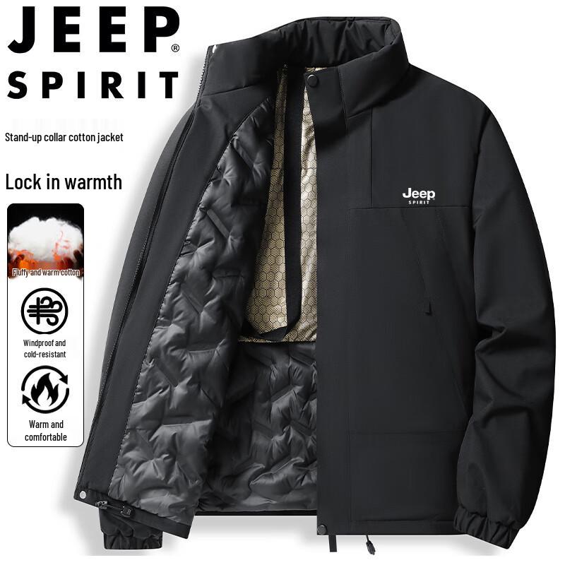 JEEP SPIRIT Men's Thickened Padded Jacket