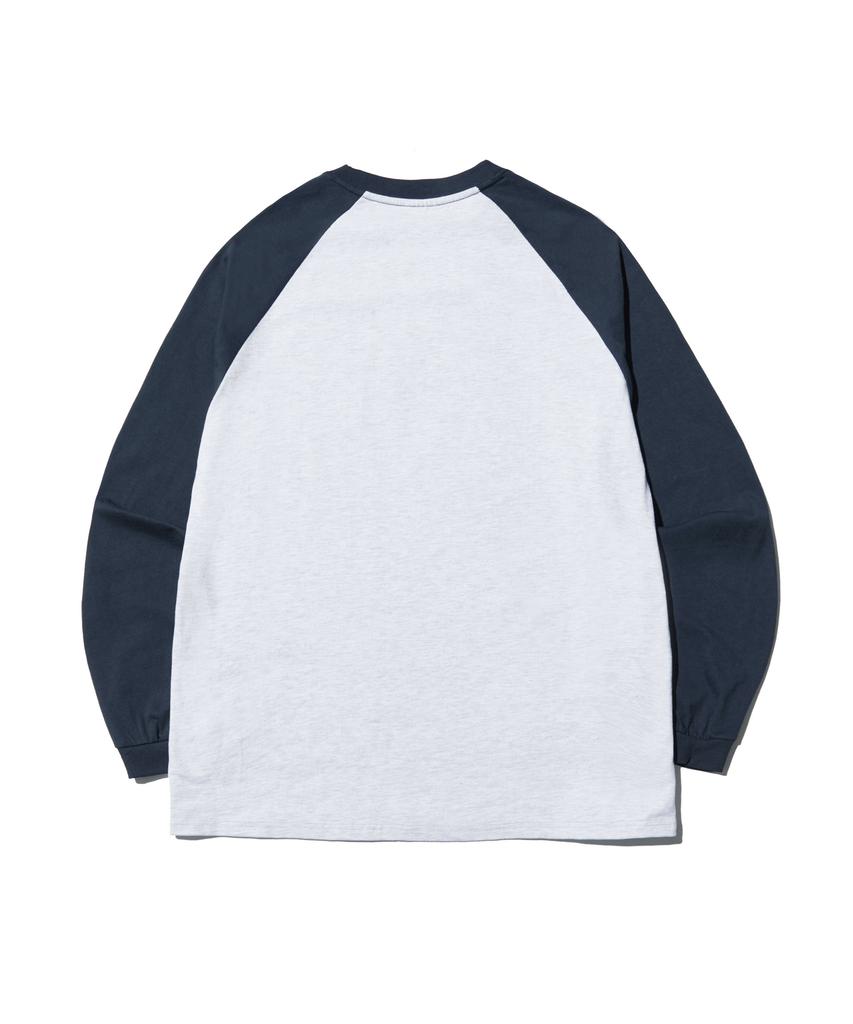 1993STUDIO Original Raglan Long Sleeve_Gray