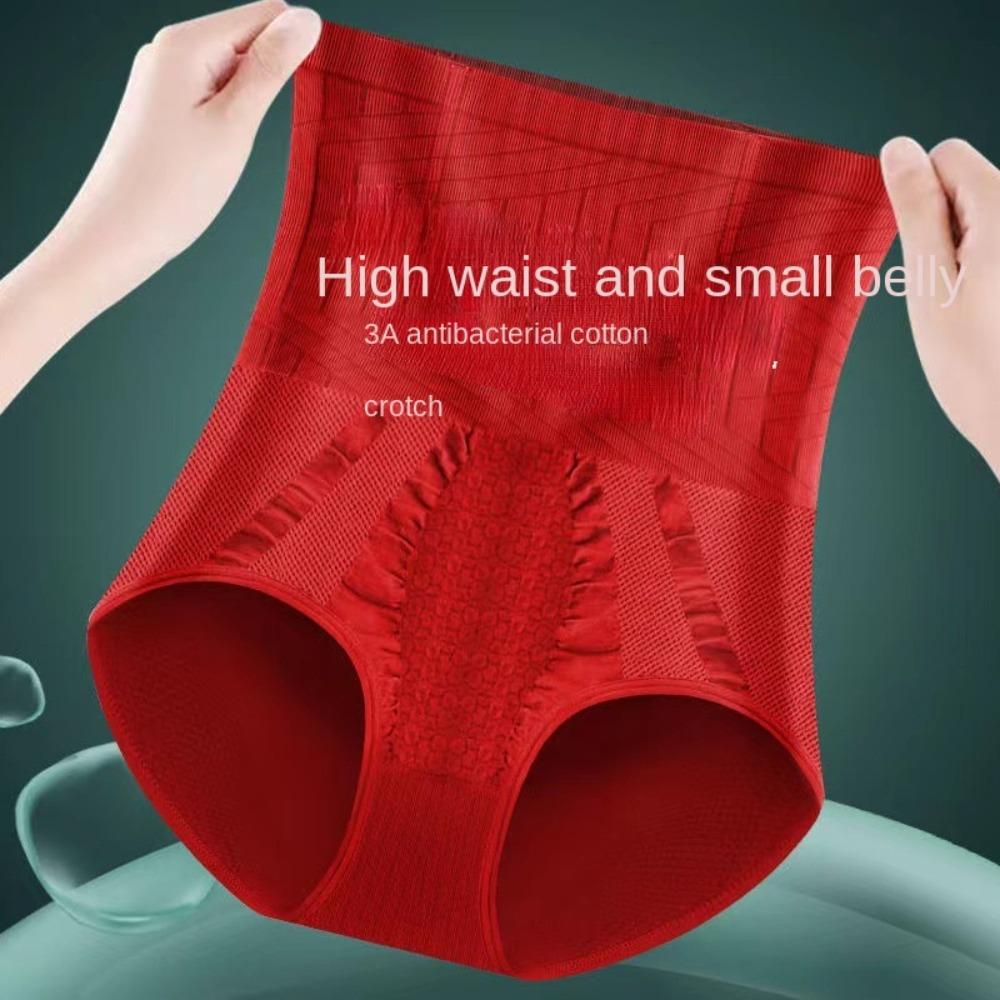 High Waist Postpartum Body Shapers Shapewear Slimming Underpants Elastic Seamless Underwear  Ladies
