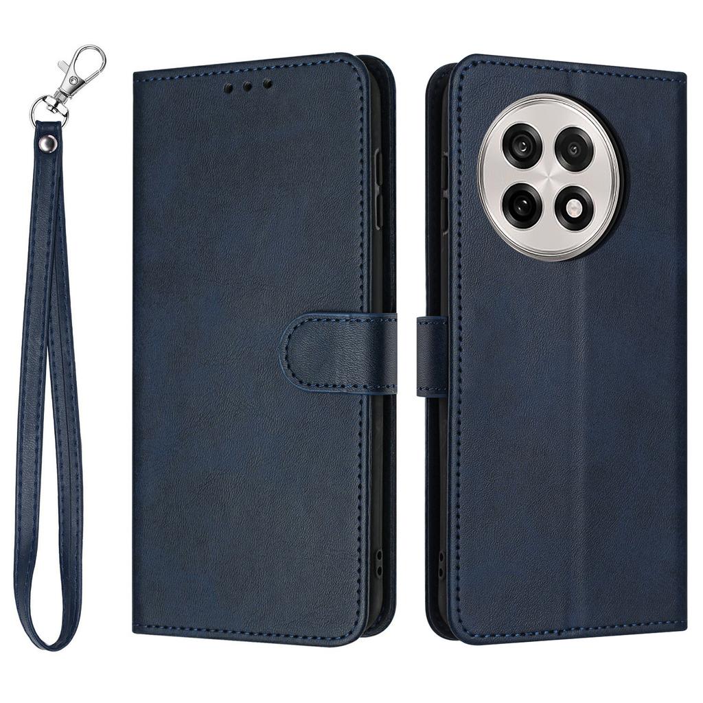 For OnePlus 13R 5G Case Flip Stand PU Leather Wallet Phone Cover Calf Texture