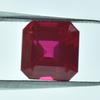 Natural Red Ruby Loose Gemstone 7.75 Ct Square Shape for Jewelry Making and Gem Collections