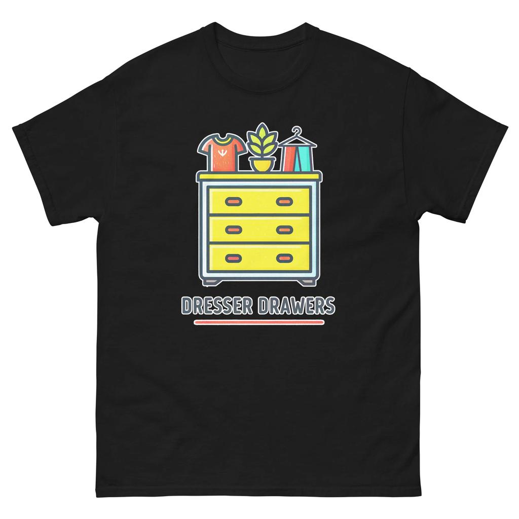 Dresser Drawers Hotel Item Travel Motel T-Shirt