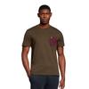 Lyle & Scott Herren T-Shirt mit Kontrasttasche