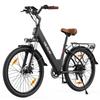 VARUN C26-1 Outdoor Riding Electric Bicycle With TowSeat 500W Motor  48V10.4Ah Battery Urban Commuting E-Bike 26 Inch Road Tires Electric Bike
