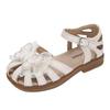 Mädchen Sommer Strandschuhe Prinzessin Sandalen Cut-outs Kindersandalen Kristall Schmetterling mit Spitze Süß Weich Atmungsaktiv Anti-Kick Niedlich