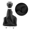 5 Speed Car Gear Shift Knob Gearstick Gaiter Boot Frame Kit for  Passat B6 20062010