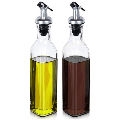Glass Bottles For Oil And Vinegar With Dispenser 250 Ml 2 Pcs.