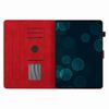 Applicable to iPad Pro 11 tablet leather case, Samsung Tab S9 skin matte embossed card holder anti-drop case