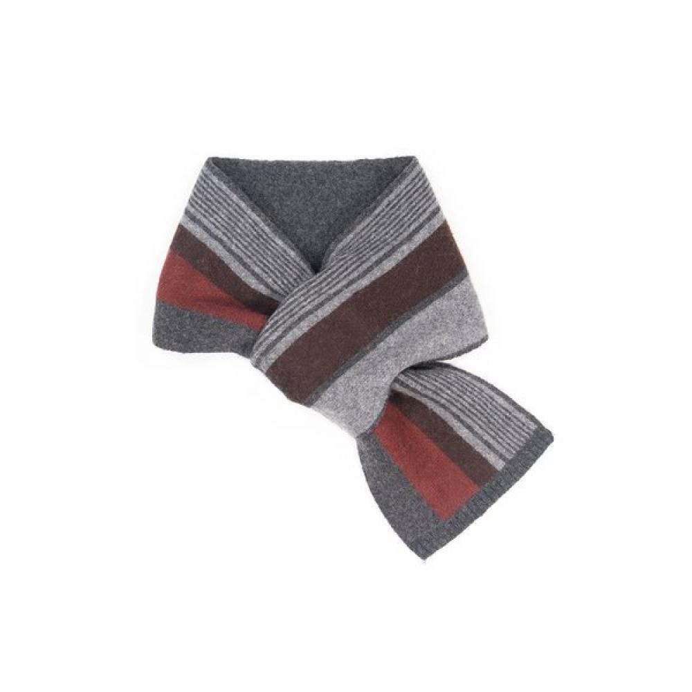 VANBROUGH Cashmere Pattern Geometry Petit Scarf Bpftm1001 Gy