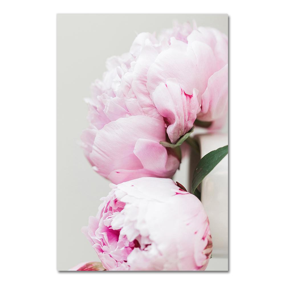 Modern Style Nordic Small Pure And Fresh Flowers And Plants Posters Art Canvas Pictures Painting Unframed For Living Room Decor