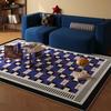 Medieval Revival Living Room Carpet Anti-slip and Wear-resistant Floor Mat Bedroom Wardrobe Room Carpet Home Decoration