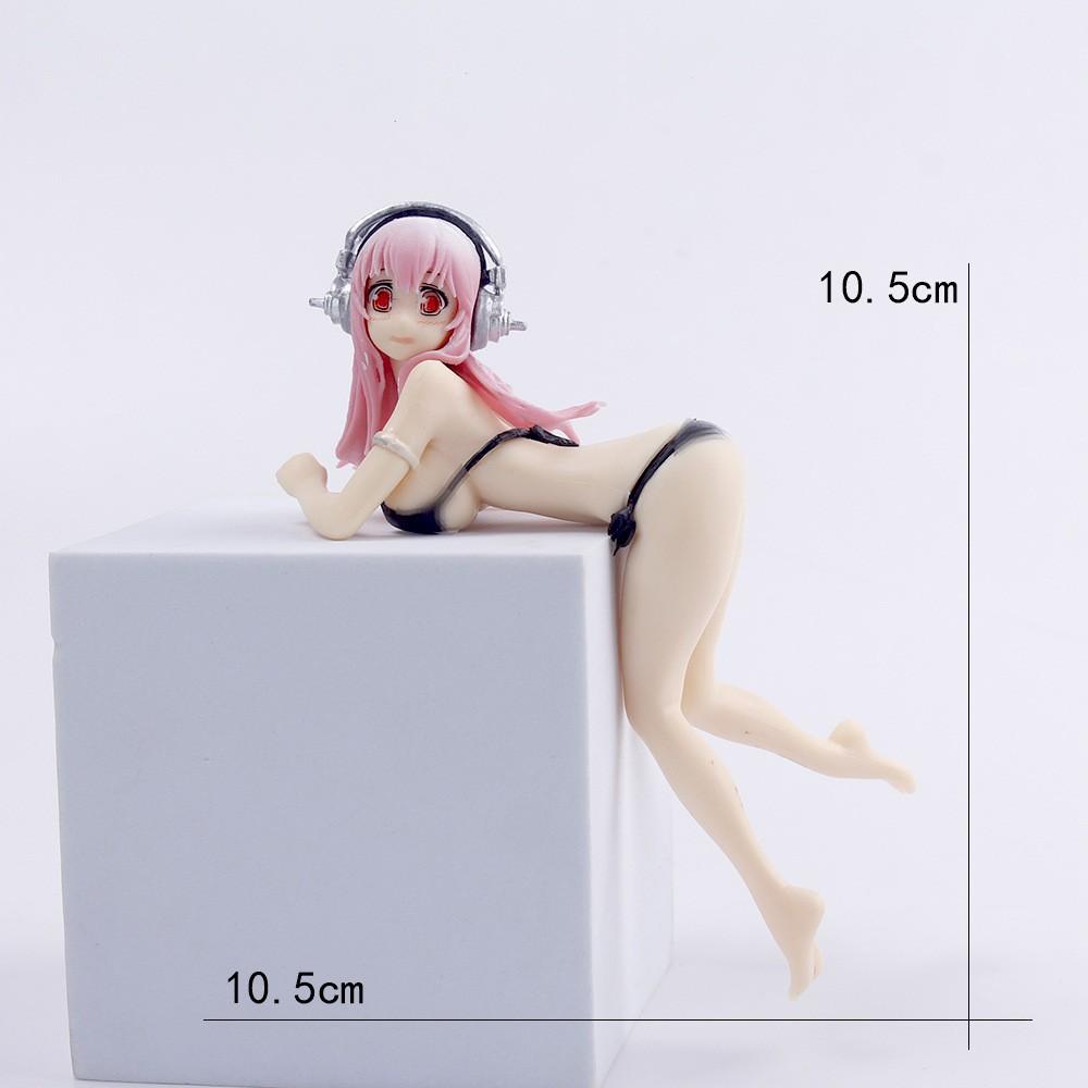 17 Stil Kasugano Sora Auto-Schmuck Hasenohr sexy Design Actionfigur Anime Host Computer Gehäuse Schreibtisch Dekor Auto-Schmuck Spielzeug