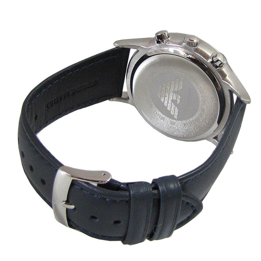 Emporio Armani Chrono Quartz Watch AR2473 Navy Strap Men's