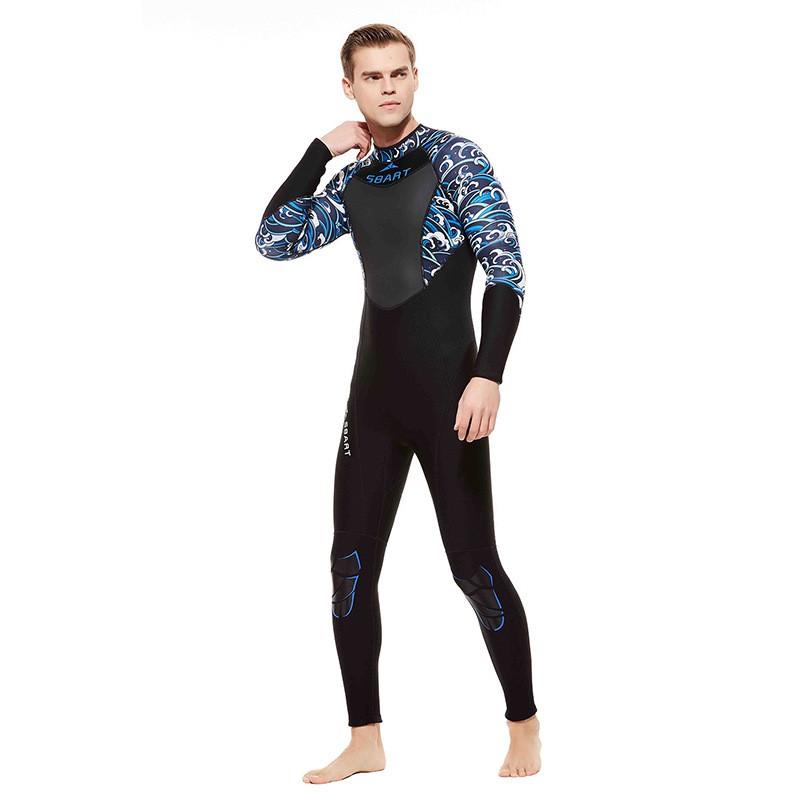 3mm Full Body Wetsuit Diving Surfing Snorkeling UV Protection Thermal Warm Long Sleeve Unisex Adult