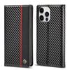 Luxury Carbon Fiber Leather Wallet Case For iPhone 15 14 16 Pro Max 13 12 11 XS X Plus XR SE 2025 Magnetic Flip Book Bag Cover