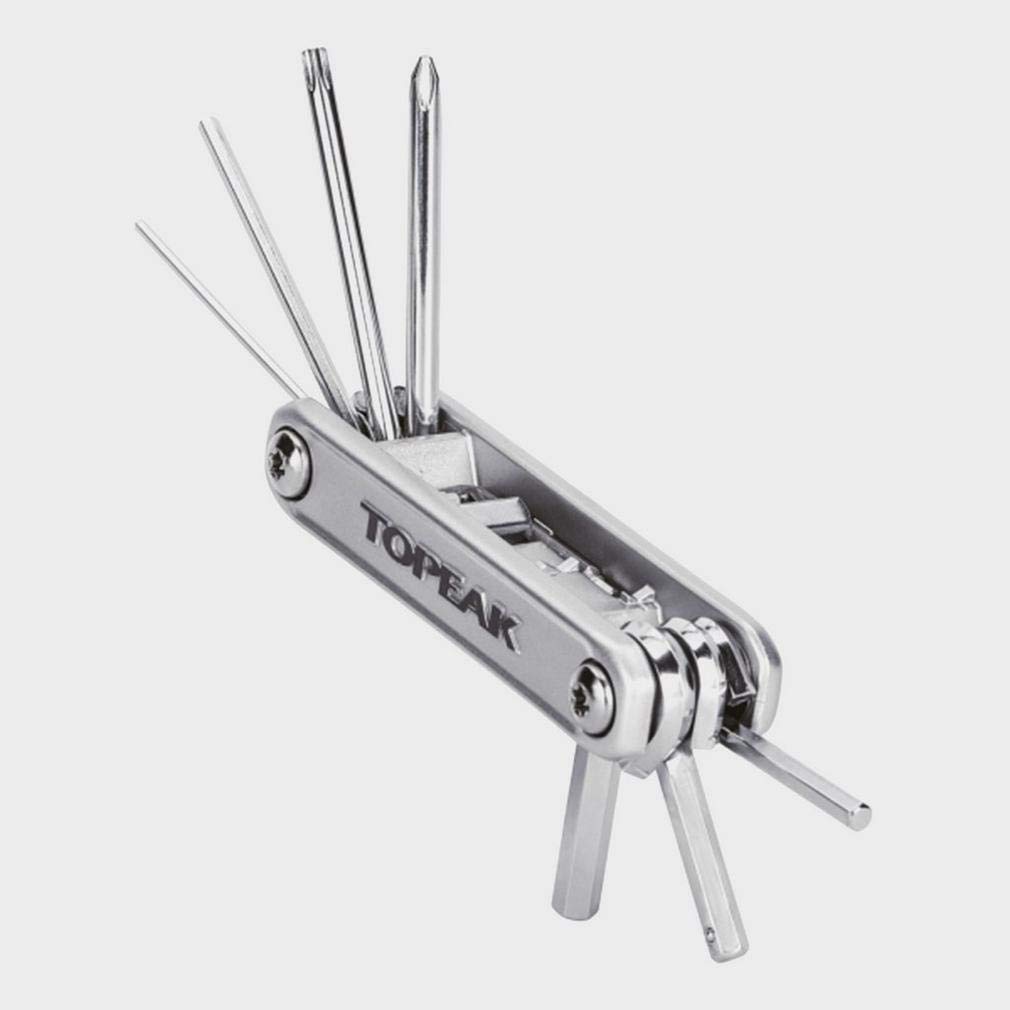 Topeak Tragbares Silbernes X-Tool+ Werkzeug, (TOL40901)