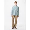 Uniqlo BroAdcloth Shirt  Long Sleeve Button Down CollAr  Stripe A