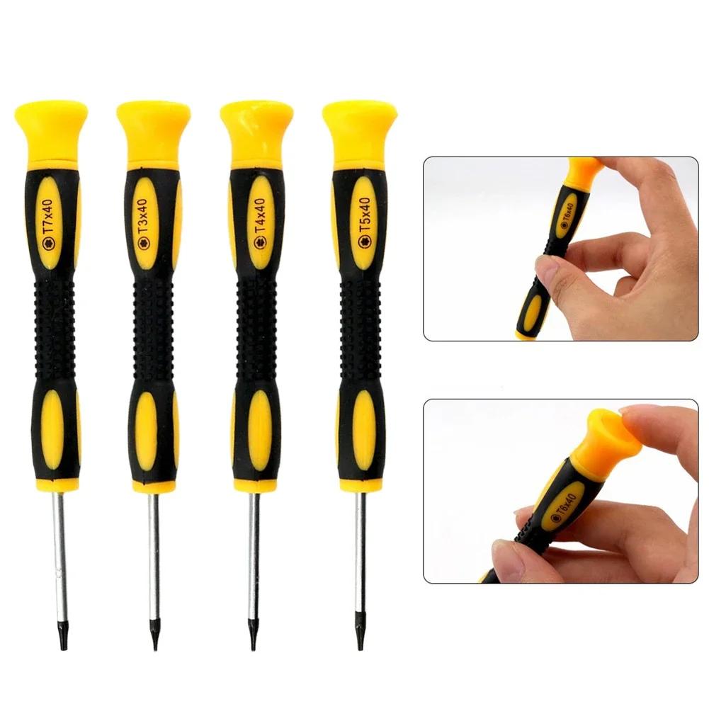 1Set Torx Screwdriver T3 T4 T5 T6 T7 T8 T10 Screwdriver For Disassemble Game Console 360 PS3 PS4 Handle Removal Tool Hand Tools