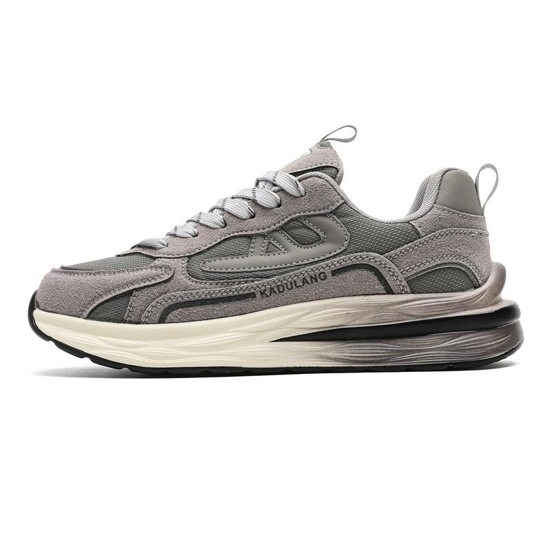 

2025 four seasons new couple low-top mesh fly-woven breathable dad shoes Korean version casual fashion youth tide shoes 44