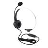 Trådbundna Trucker Headsets 3,5 mm Mono Headset med Brusreducerande Mikrofon Volymkontroll för