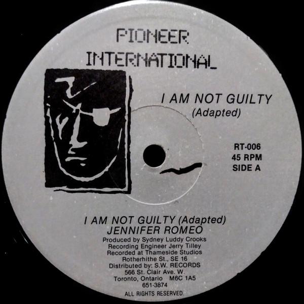 

12inch Record JENNY ROMEO OWEN GRAY I Am Not Guilty Medley Connection RT006 Pioneer Interna Jamaica Reggae Ska Dub Used