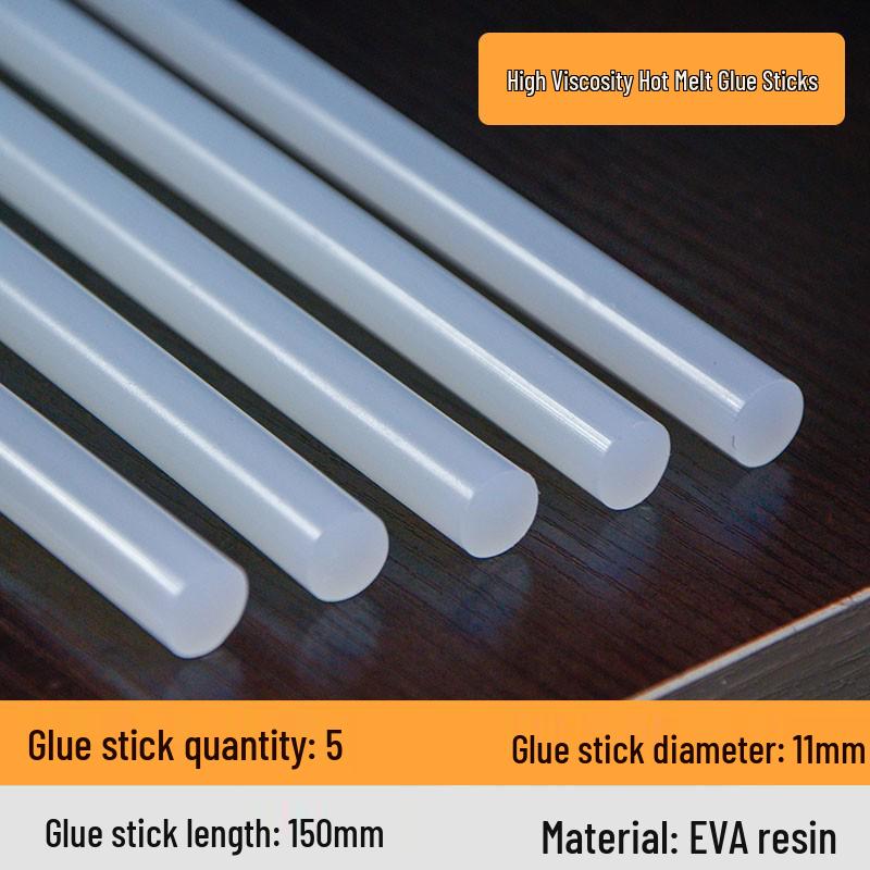 High Viscosity Hot Melt Glue Sticks for Household and Craft - 7mm/11mm Compatible with Glue Guns