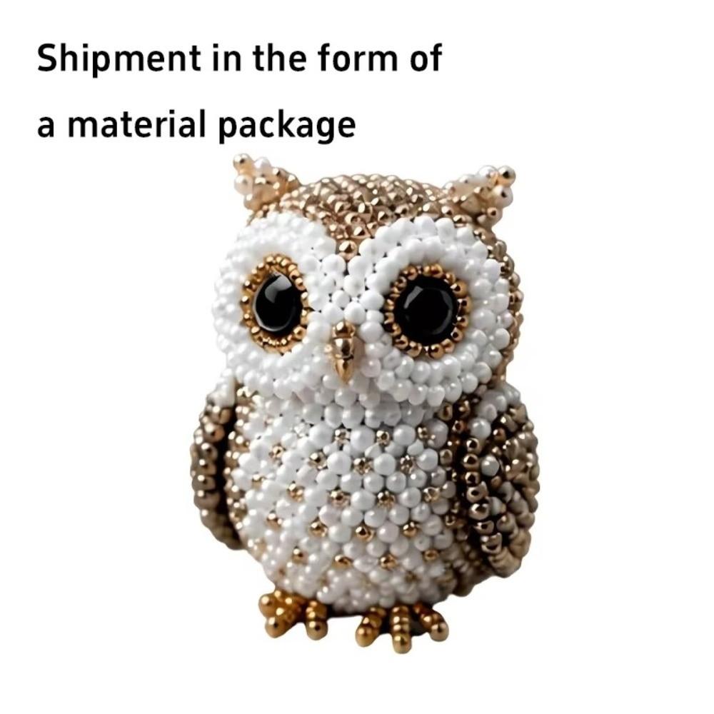 Craft 3D Beaded Animal Kit Animal Shape DIY Bead Craft Kit DIY 3D Beaded Ornament Set Home Decor